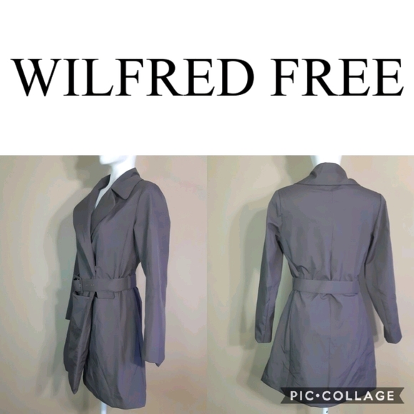Wilfred Jackets & Blazers - Wilfred | silky belted double breasted snap trench